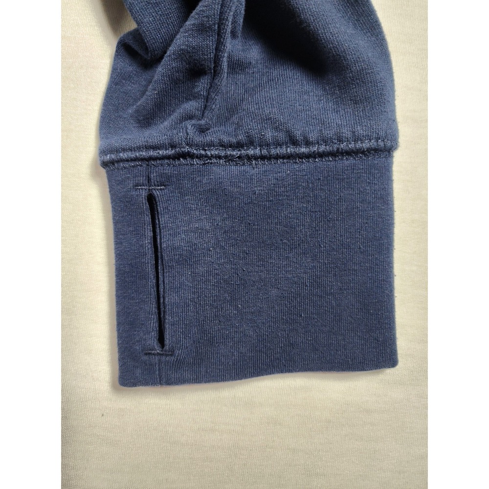 Nestle Nesquik Hoodie Mens M Keep on Chuggin Quicky Bunny Y2K Retro Navy Blue - Picture 11 of 11